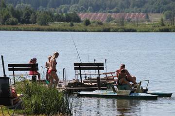 Фото номера Передвижной дом Кемпинги Vigio Brasta camping г. Электренай 10